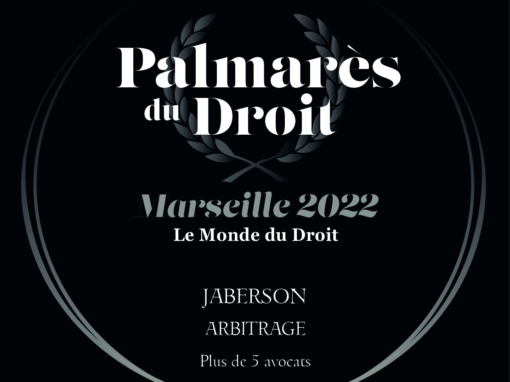 Palmarès du Droit 2022 – Arbitrage