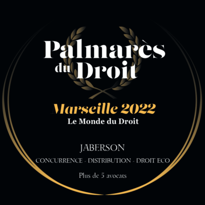 Palmarès du Droit 2022 – Concurrence – Distribution – Droit économique