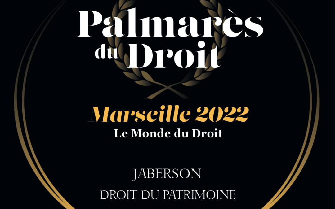 Palmarès du Droit 2022 – Droit du Patrimoine