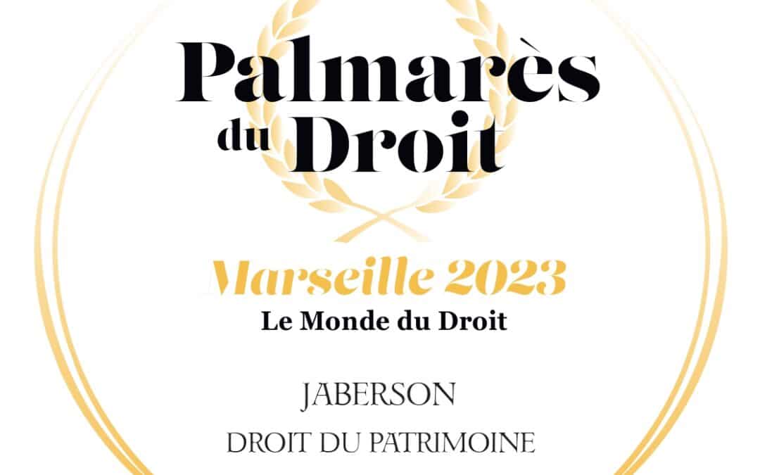 Palmarès du Droit 2023 – Droit du Patrimoine